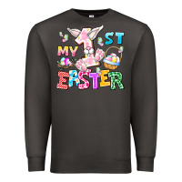 Smoke My 1st Easter Premium Sweatshirt - CowhideDigitalArt