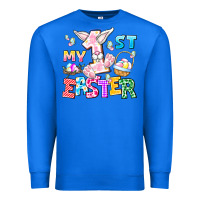 True Royal My 1st Easter Premium Sweatshirt - CowhideDigitalArt