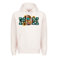 Pale Pink Western Mom Mother's Day Premium Hoodie - FaDigitalArtStudio