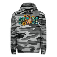 Slate Camo Western Mom Mother's Day Premium Hoodie - FaDigitalArtStudio