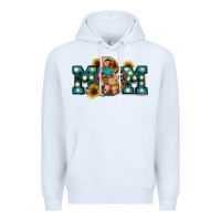 White Western Mom Mother's Day Premium Hoodie - FaDigitalArtStudio