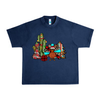 Navy christmas turkey Urban Heavy Tee - JahusDesignShop