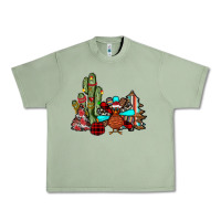 Oil Green christmas turkey Urban Heavy Tee - JahusDesignShop