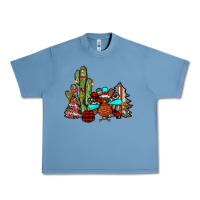 Pebble Blue christmas turkey Urban Heavy Tee - JahusDesignShop