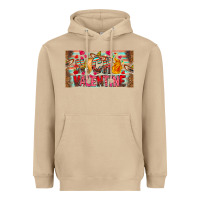 Mushroom Nach Valentine Heavyweight Hoodie - CowhideDigitalArt