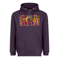 Plum Nach Valentine Heavyweight Hoodie - CowhideDigitalArt