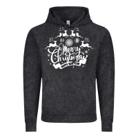 Vintage Black Merry Christmas Happy New Year Vintage Hoodie - Bettercallsaul