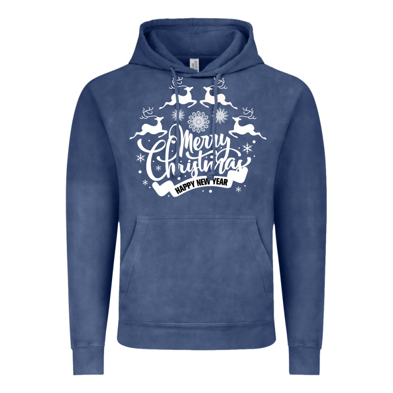 Merry Christmas Happy New Year Vintage Hoodie by Bettercallsaul | Teevron