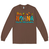 Chestnut This nonna loves her little pumpkins Long Sleeve Tee - texasbilliewilder