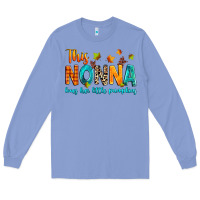 Colony Blue This nonna loves her little pumpkins Long Sleeve Tee - texasbilliewilder