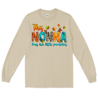 Mushroom This nonna loves her little pumpkins Long Sleeve Tee - texasbilliewilder