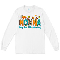 White This nonna loves her little pumpkins Long Sleeve Tee - texasbilliewilder