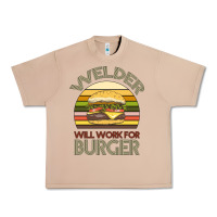Burro Welder Wıll Work For Burger Urban Heavy Tee - Bettercallsaul