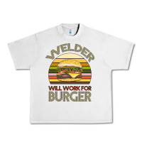 Lunar Rock Welder Wıll Work For Burger Urban Heavy Tee - Bettercallsaul