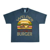 Midnight Navy Welder Wıll Work For Burger Urban Heavy Tee - Bettercallsaul