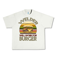 Pistachio Welder Wıll Work For Burger Urban Heavy Tee - Bettercallsaul
