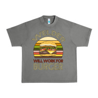 Tornado Welder Wıll Work For Burger Urban Heavy Tee - Bettercallsaul