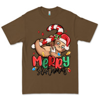 Cacao merry slothmas Premium Tee - MaliasSmallBusiness
