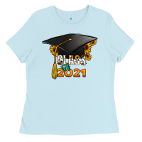 Baby Blue Class of 2021 Ladies Tee - Jasminsmagicworld