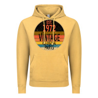 Vintage Mustard est. 1972 MADE IN 1972 ALL ORIGINAL PARTS all orginal parts Vintage Hoodie - Bettercallsaul