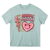 Arona happy valentine heart Heavy Core Tee - MaliasSmallBusiness