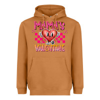 Meerkat Mamas Valentine Heavyweight Hoodie - CowhideDigitalArt