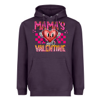Plum Mamas Valentine Heavyweight Hoodie - CowhideDigitalArt