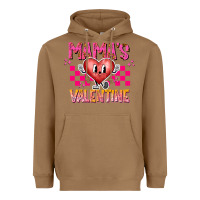 Toasted Coconut Mamas Valentine Heavyweight Hoodie - CowhideDigitalArt