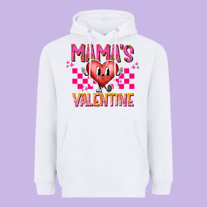 Mamas Valentine Heavyweight Hoodie Designed By Cowhidedigitalart