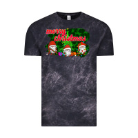 Cloud Black Merry Christmas - Gnome - Gnome Vintage Tee - Bettercallsaul