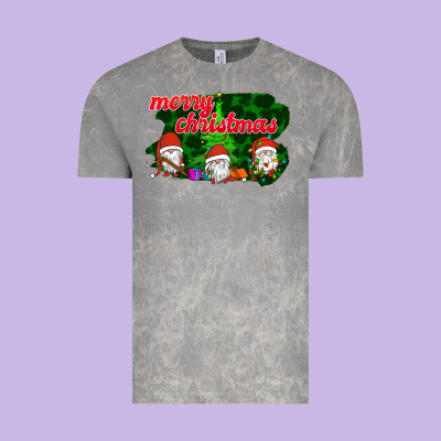Merry Christmas - Gnome - Gnome Vintage Tee Designed By Bettercallsaul
