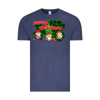 Vintage Denim Merry Christmas - Gnome - Gnome Vintage Tee - Bettercallsaul