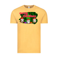 Vintage Mustard Merry Christmas - Gnome - Gnome Vintage Tee - Bettercallsaul