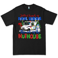 Black jolliest bunch of postal workers this side of the Premium Tee - MaliasSmallBusiness