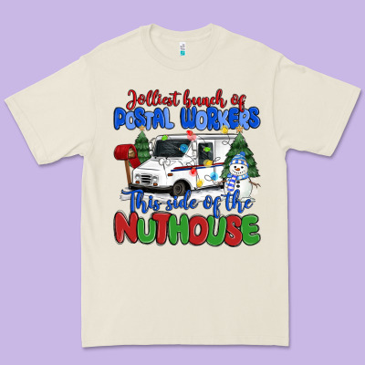 Jolliest Bunch Of Postal Workers This Side Of The Premium Tee Designed By Maliassmallbusiness