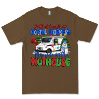 Cacao jolliest bunch of postal workers this side of the Premium Tee - MaliasSmallBusiness