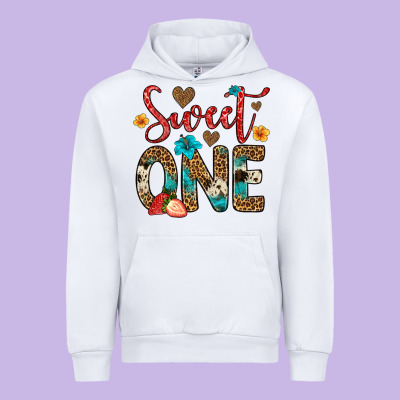 Sweet One Strawberry Urban Hoodie Designed By Artiststas