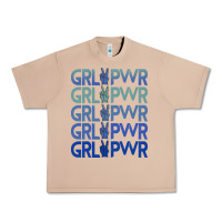 Burro Girl Power Peace Urban Heavy Tee - Bettercallsaul