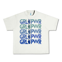 Pistachio Girl Power Peace Urban Heavy Tee - Bettercallsaul