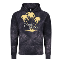 Cloud Black Tropical Paradise Vintage Hoodie - Bettercallsaul