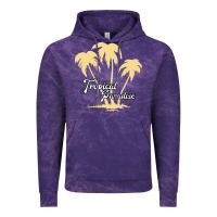 Cloud Purple Tropical Paradise Vintage Hoodie - Bettercallsaul