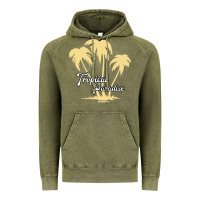 Vintage Olive Tropical Paradise Vintage Hoodie - Bettercallsaul