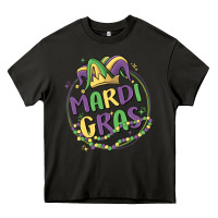 Mardi Gras Heavy Core Tee | Teevron