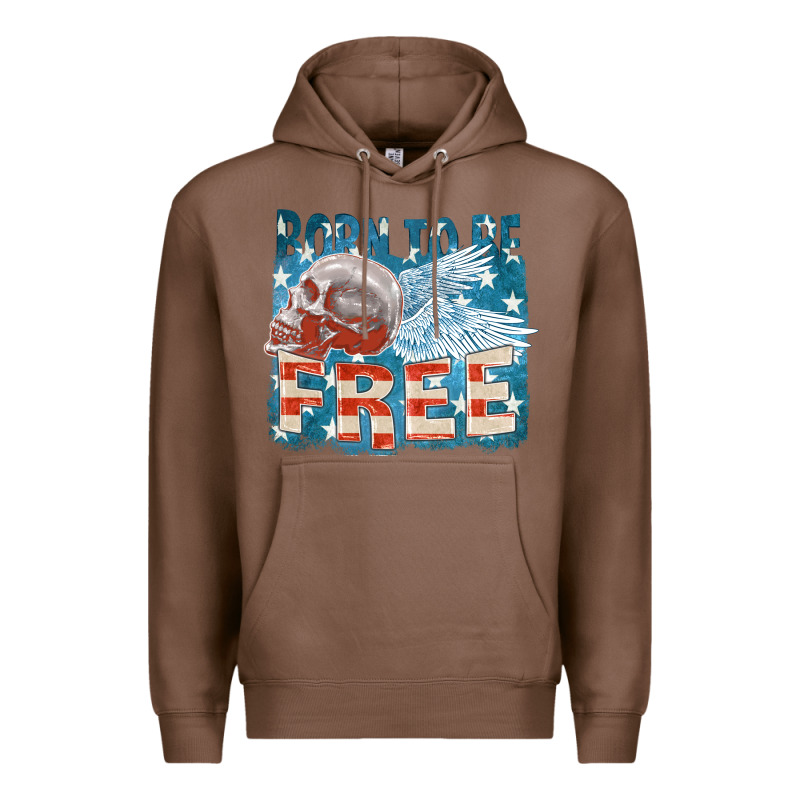 Born To Be Free Premium Hoodie by FaDigitalArtStudio | Teevron