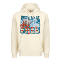 Sandshell Born to be free Premium Hoodie - FaDigitalArtStudio