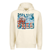 Tofu Born to be free Premium Hoodie - FaDigitalArtStudio