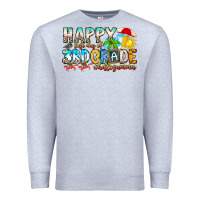Heather Grey name farewell 3rd grade  hello summer Premium Sweatshirt - CowhideDigitalArt