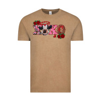 Vintage Coffee xoxo calf Vintage Tee - RanaPortraitStore