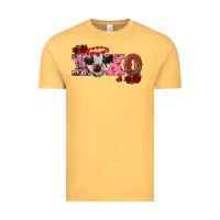Vintage Mustard xoxo calf Vintage Tee - RanaPortraitStore
