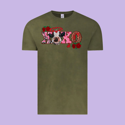 Xoxo Calf Vintage Tee Designed By Ranaportraitstore